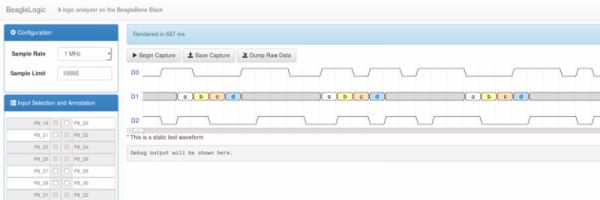 BeagleLogic – BeagleBone Logic Analyzer