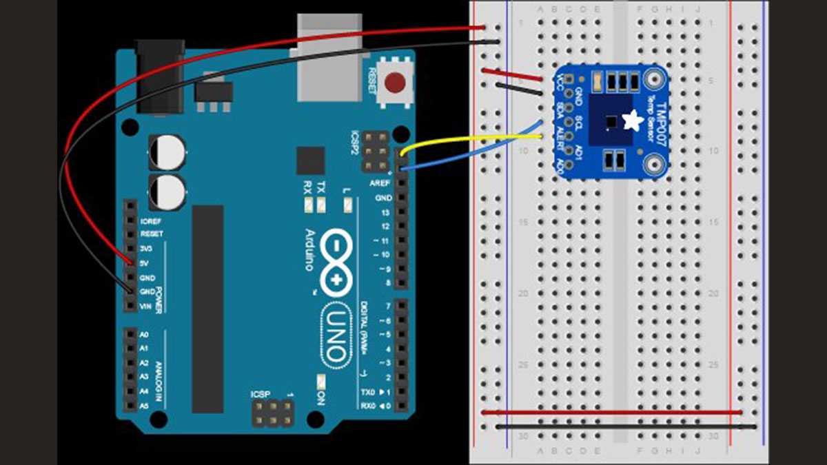 I2C Communication With An Infrared Temperature Sensor