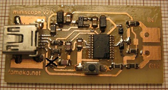 Miniscope v2e – STM32F042 Oscilloscope