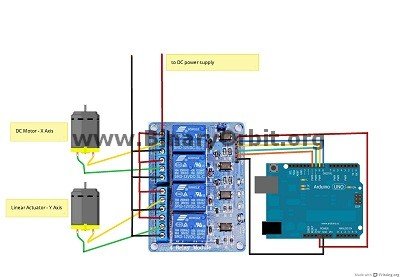 مدار رله ردیاب خورشیدی