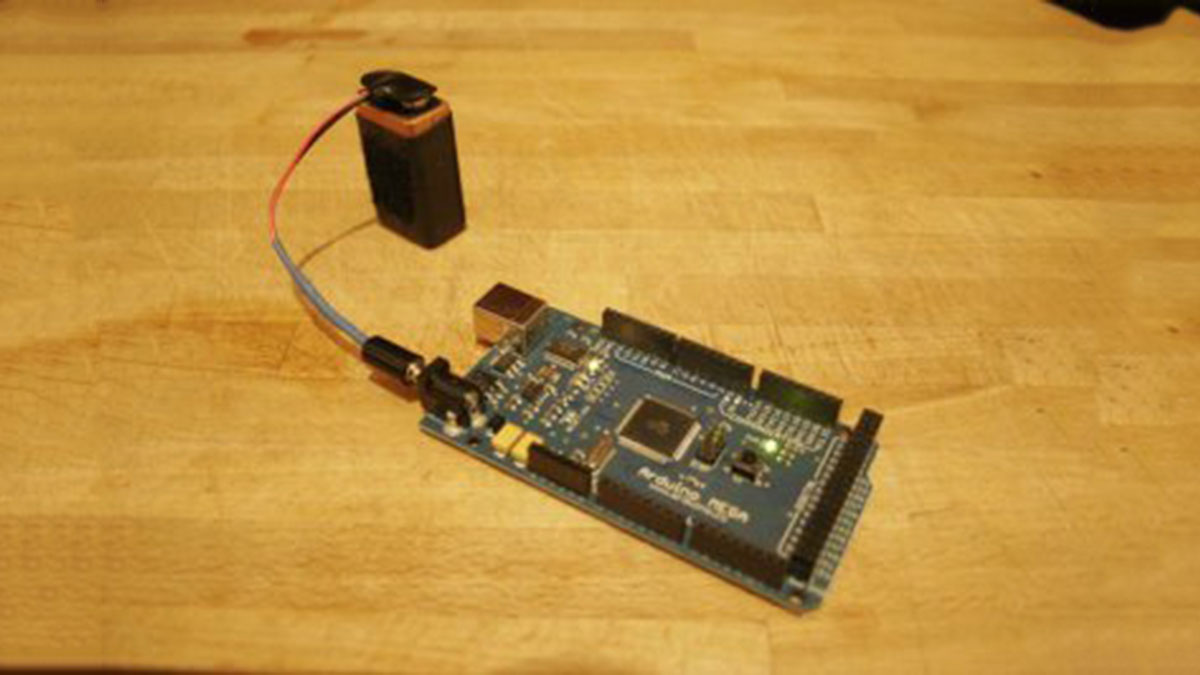 9 Volt battery adapter for Arduino
