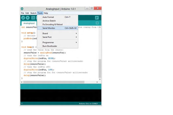 Analog to Digital Conversion in ARDUINO