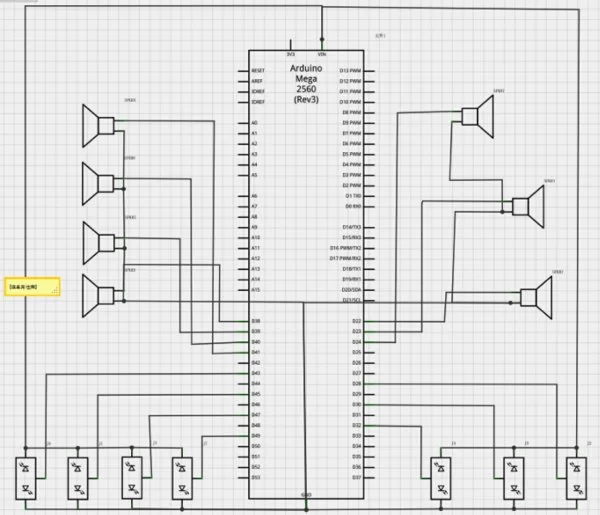 Project work3 Arduino code and the circuit diagram