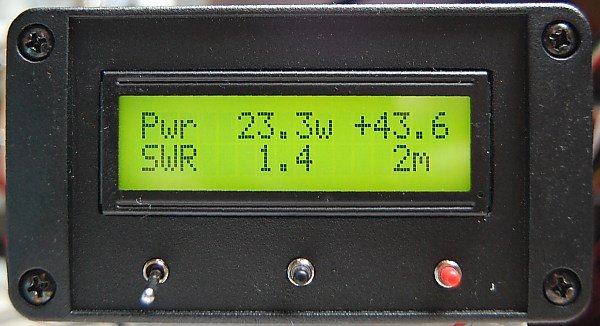 ARDUINO RF power & SWR meter