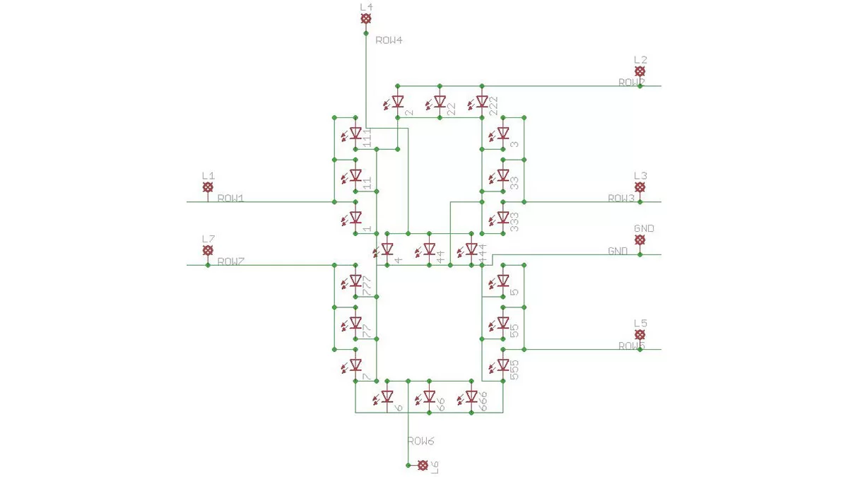 How to make a LED 7-segment display with or without Arduino schematic
