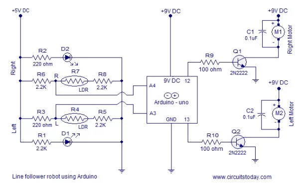 Line Follower Robot using Arduino