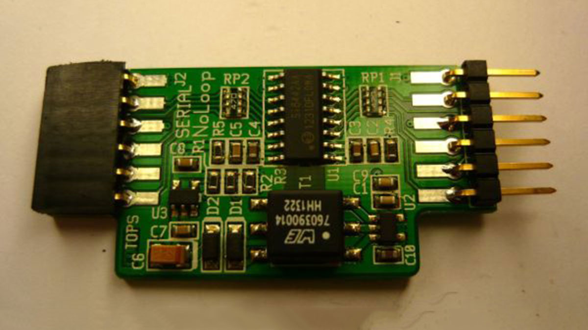 NoLoop - Serial and SPI isolator Breaking ground-loops with galvanic isolation