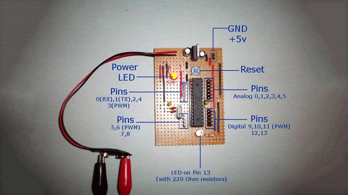 Stripboard Arduino