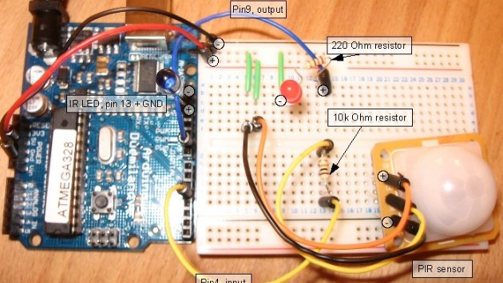 Arduino – motion triggered camera