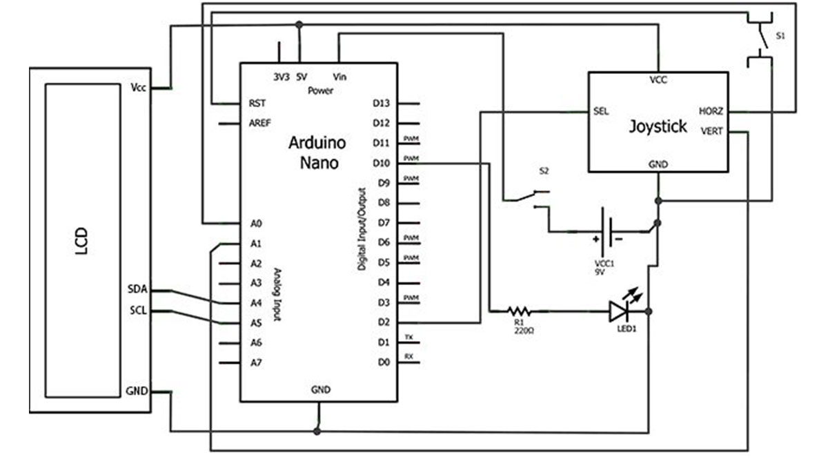 Intervalometer for Sony NEX 5n schematic