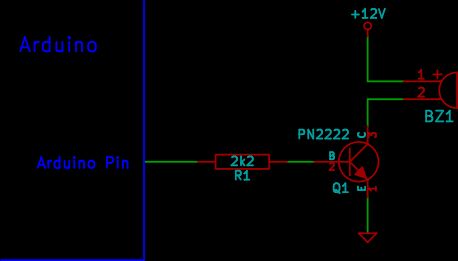 شماتیک مدار زنگ آردوینو