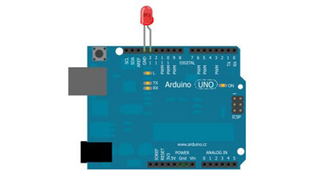 Arduino LED Flasher Circuit 1