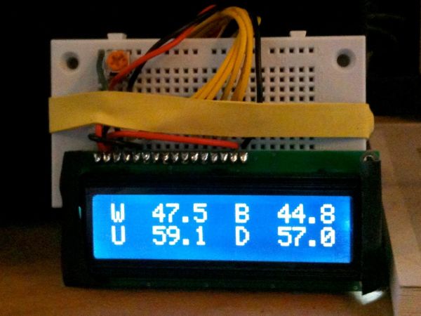 Displaying Arduino data