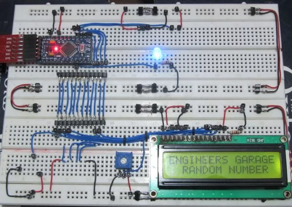 Generate Random Number using Arduino
