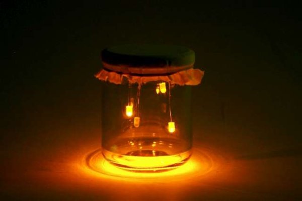 LED firefly Jars