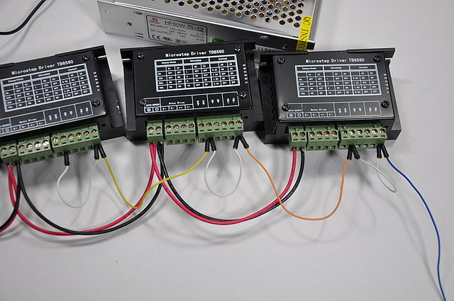 arduino stepper motor serial control cable