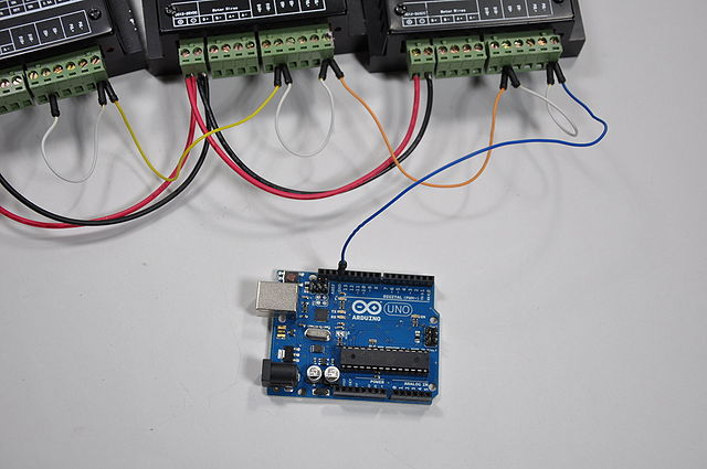 stepper motor arduino wiring