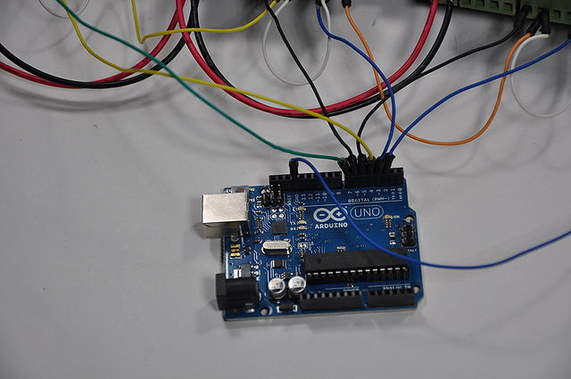 stepper motor arduino programming fritzing