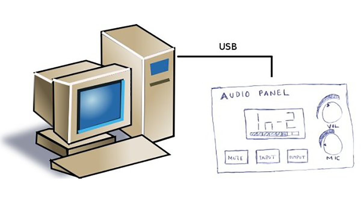 Arduino Analog audio panel