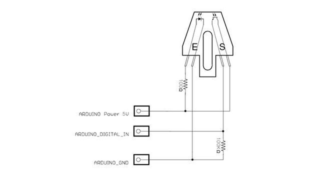 arduino 3D AIR mouse schematic