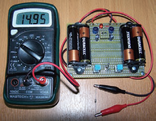 Circuit lets you measure zener voltages and test LEDs