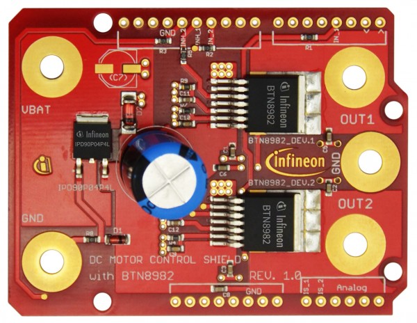 Arduino Shields from Infineon