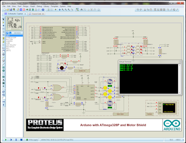 Proteus for Arduino