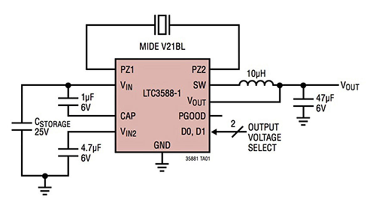 Powering Circuits through Pulse-Energy Harvesting