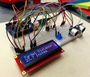 Arduino LCD Project for Measuring Distance with Ultrasonic Sensor