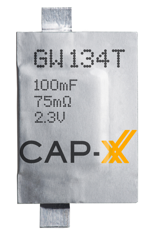 CAP-XX launches 0.6mm Thinline supercapacitors