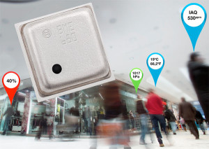 Combo MEMS sensor solution with integrated gas sensor launches at CES