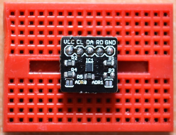 HDC1000 temperature and humidity sensor breakout, with Arduino library!