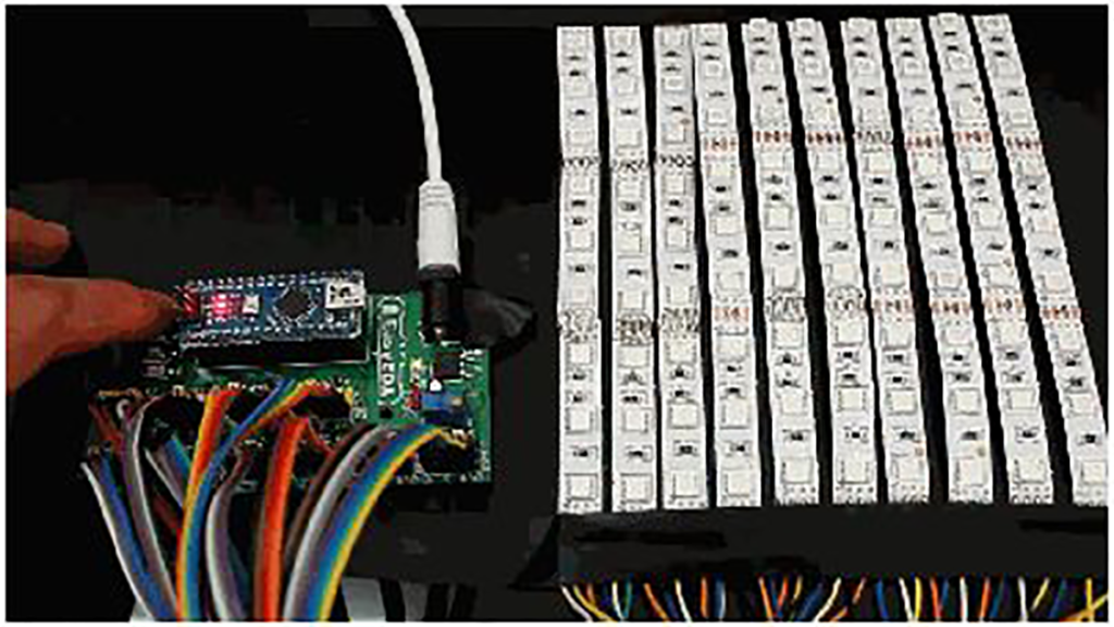 How to make a Arduino LED Scroll Bar