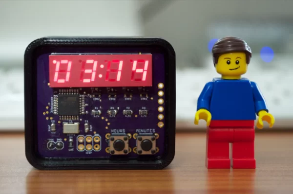 Mini 7 Segment Clock V3