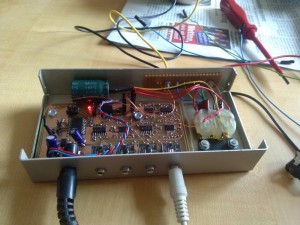 digitally controlled HiFi Amp with 4 way mixer