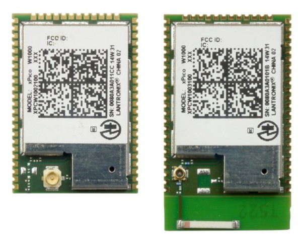 xPico WiFi SMT doesn´t require connector neither antenna