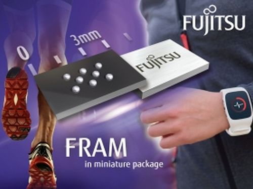 1Mbit SPI FRAM comes in chip scale packaging