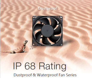 Have you ever seen a fan resistant to dust and water