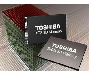 Toshiba launches 256-Gbit 48-layer 3-D NAND flash