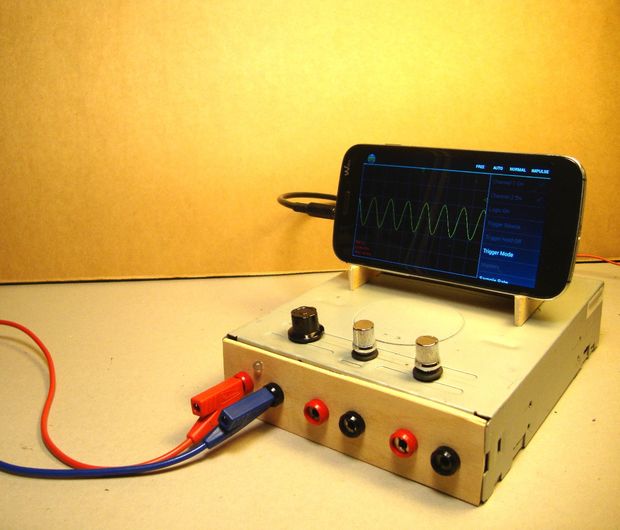 Use your Smartphone as an Oscilloscope Signal Generator