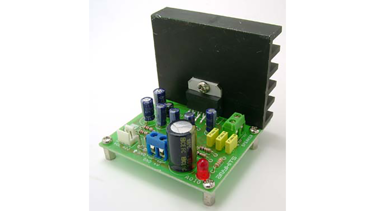 ST TDA2005 20W bridge/stereo amplifier