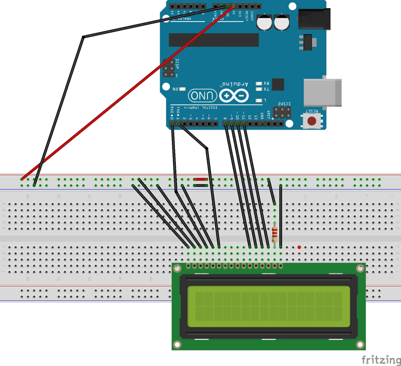 Arduino-LCD-Circuit