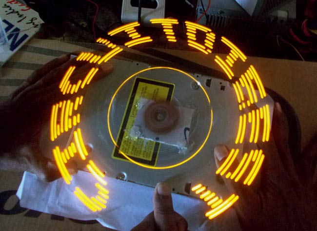 نمایشگر LED پروانه آردوینو