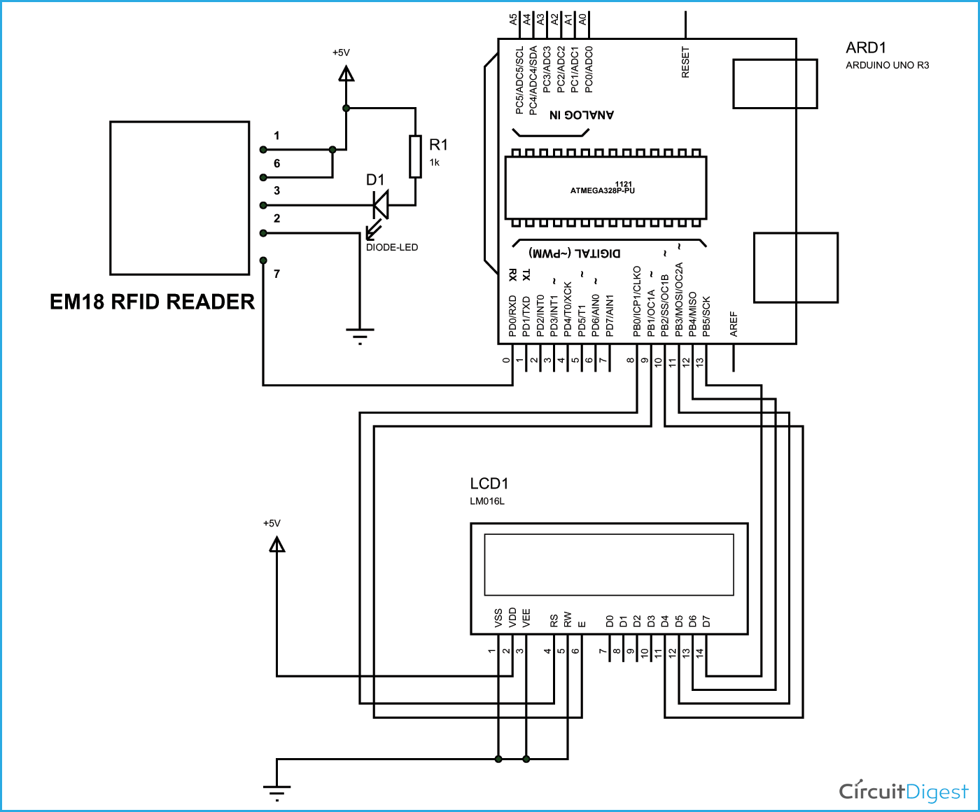 Arduino-RFID-Circuit