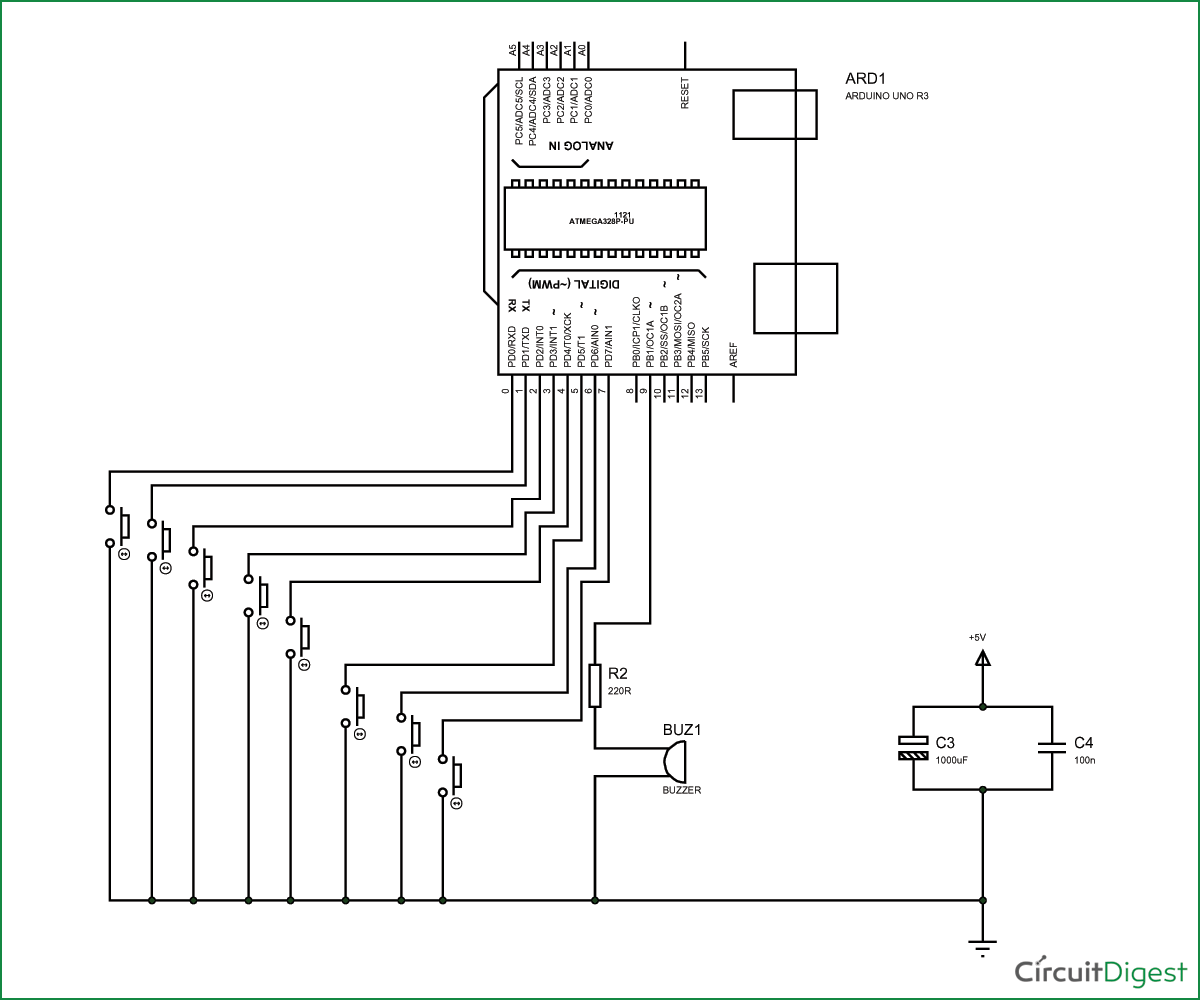 Arduino-Tone-Generator-Circuit