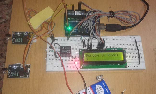 Arduino Visitor Counter