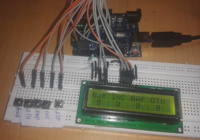 Arduino-Voting-Machine