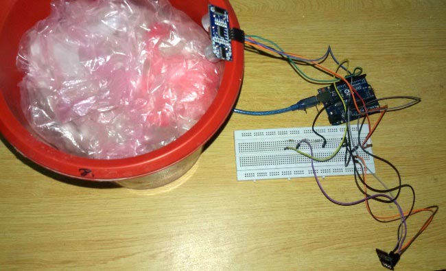 IOT garbage monitoring system