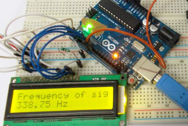 Frequency Counter using Arduino