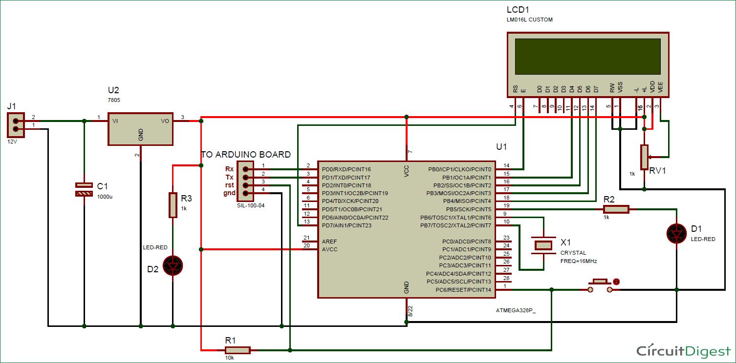 Make Your Own Homemade Arduino Board With Atmega328 Chip